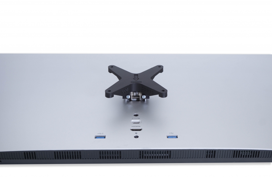 VESA Adapter kompatibel mit DELL Ultrathin Monitor (S2419HM, S2719DC, S2719DM) - 75x75mm