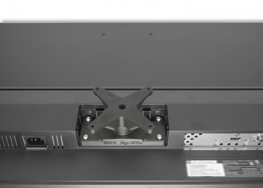 VESA Adapter kompatibel mit HP Monitor (32s) - 75x75mm